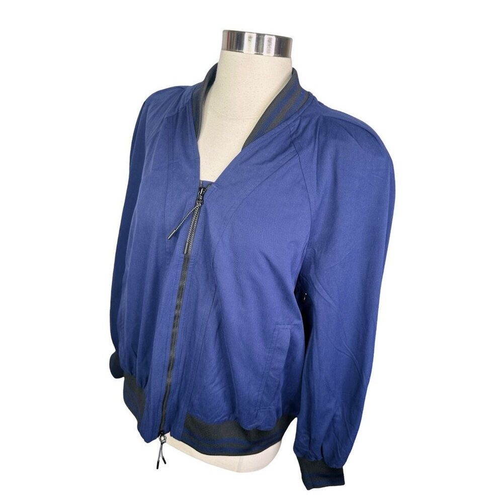 GSTQ Convertible Baseball Jacket - Midnight - Size Large - Picture 5 of 12